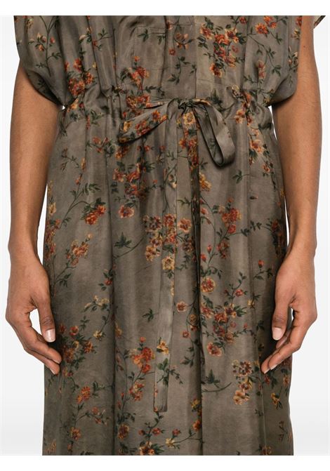 acres dress woman grey red UMA WANG | UP5026UW087